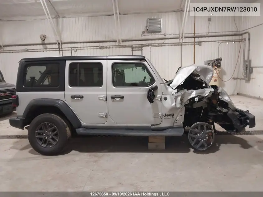 2024 JEEP WRANGLER VIN 1C4PJXDN7RW123010 — фото 12