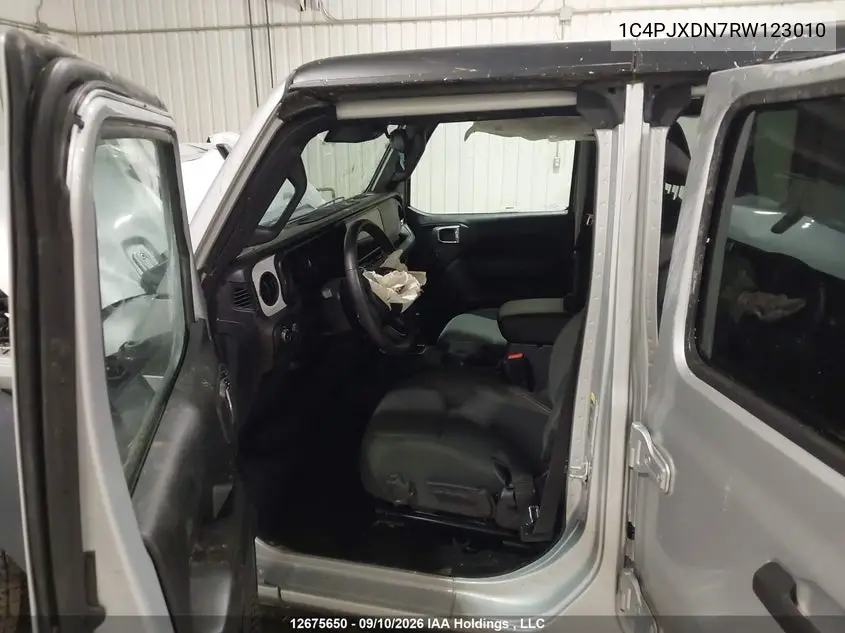 2024 JEEP WRANGLER VIN 1C4PJXDN7RW123010 — фото 5