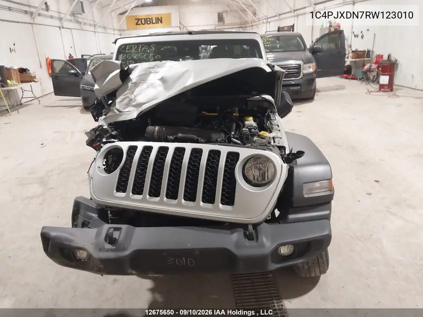2024 JEEP WRANGLER VIN 1C4PJXDN7RW123010 — фото 6