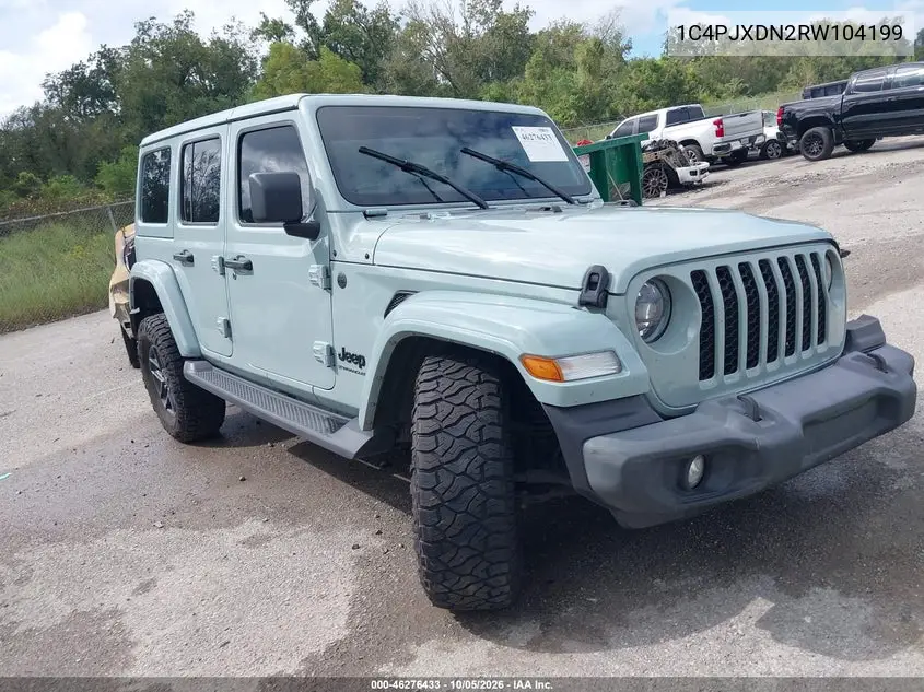 JEEP WRANGLER 2024, VIN 1C4PJXDN2RW104199