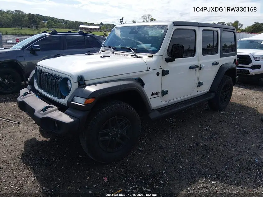 2024 JEEP WRANGLER VIN 1C4PJXDG1RW330168 — фото 2