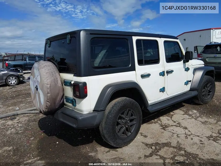 2024 JEEP WRANGLER VIN 1C4PJXDG1RW330168 — фото 4
