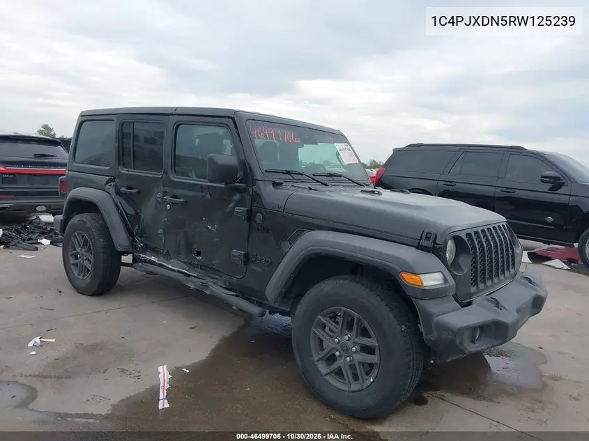 JEEP WRANGLER 2024, VIN 1C4PJXDN5RW125239