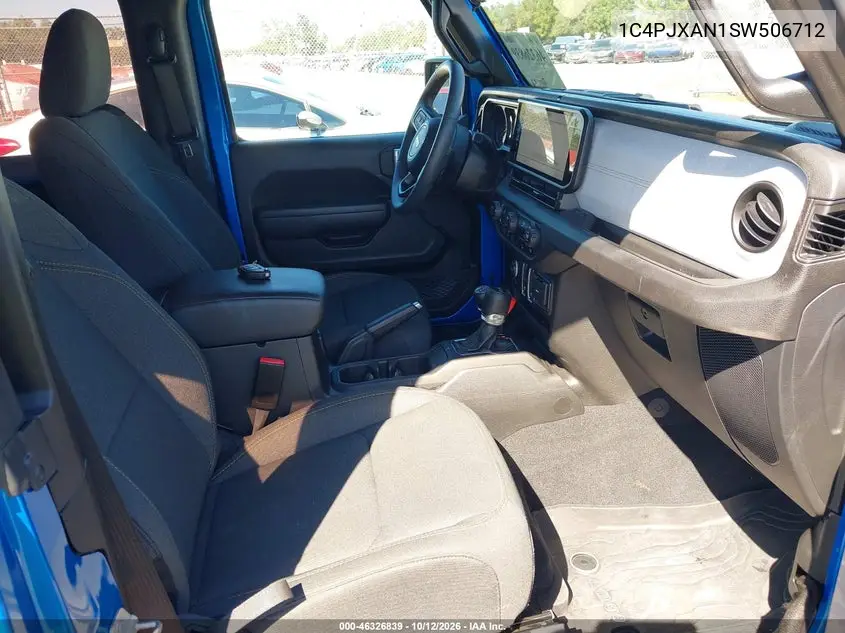 2025 JEEP WRANGLER VIN 1C4PJXAN1SW506712 — фото 5