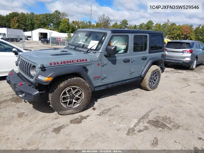 2025 JEEP WRANGLER VIN 1C4PJXFN3SW529546 — фото 2