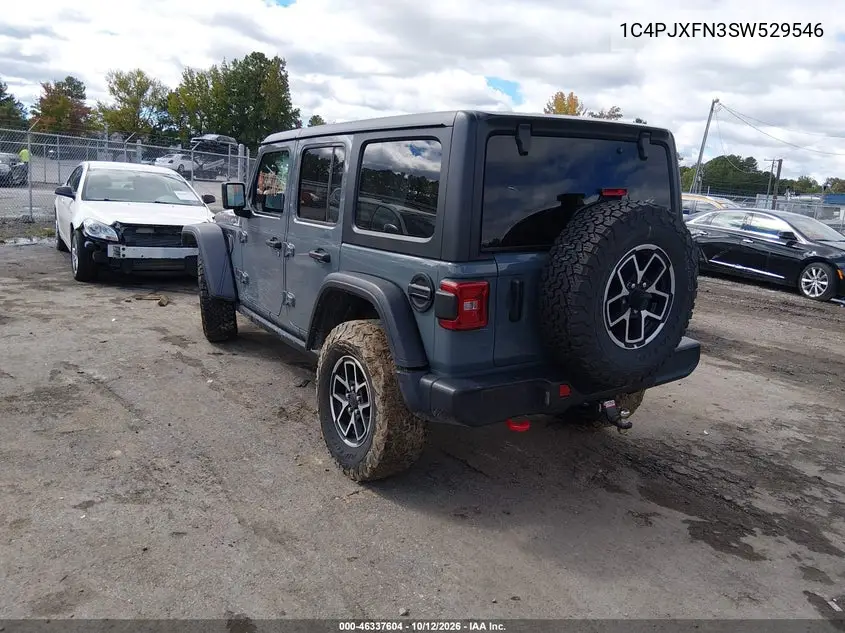 2025 JEEP WRANGLER VIN 1C4PJXFN3SW529546 — фото 3