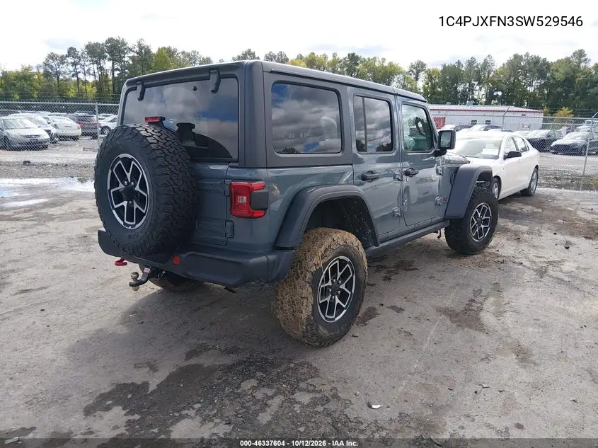 2025 JEEP WRANGLER VIN 1C4PJXFN3SW529546 — фото 4