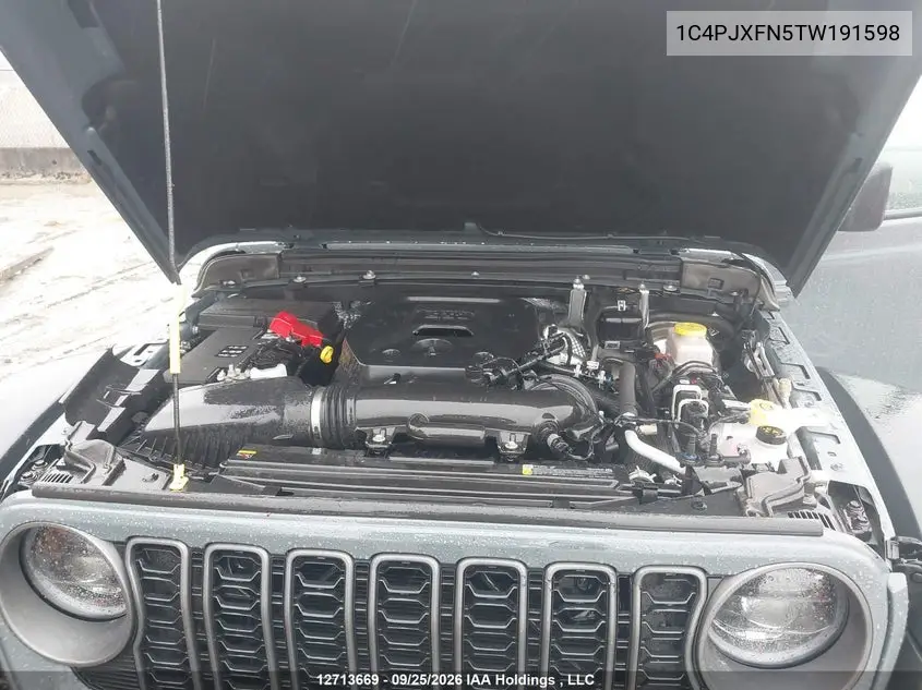 2026 JEEP WRANGLER VIN 1C4PJXFN5TW191598 — фото 10