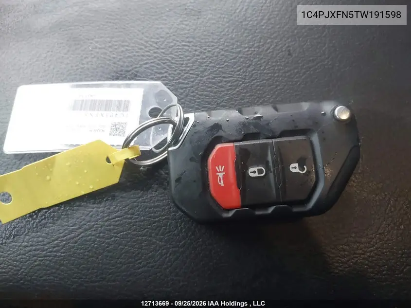 2026 JEEP WRANGLER VIN 1C4PJXFN5TW191598 — фото 11