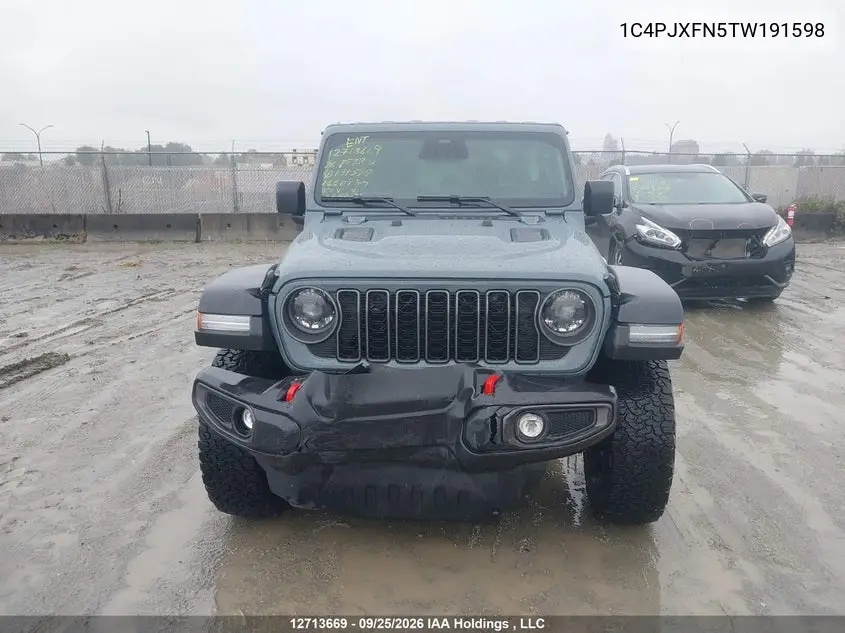 2026 JEEP WRANGLER VIN 1C4PJXFN5TW191598 — фото 13
