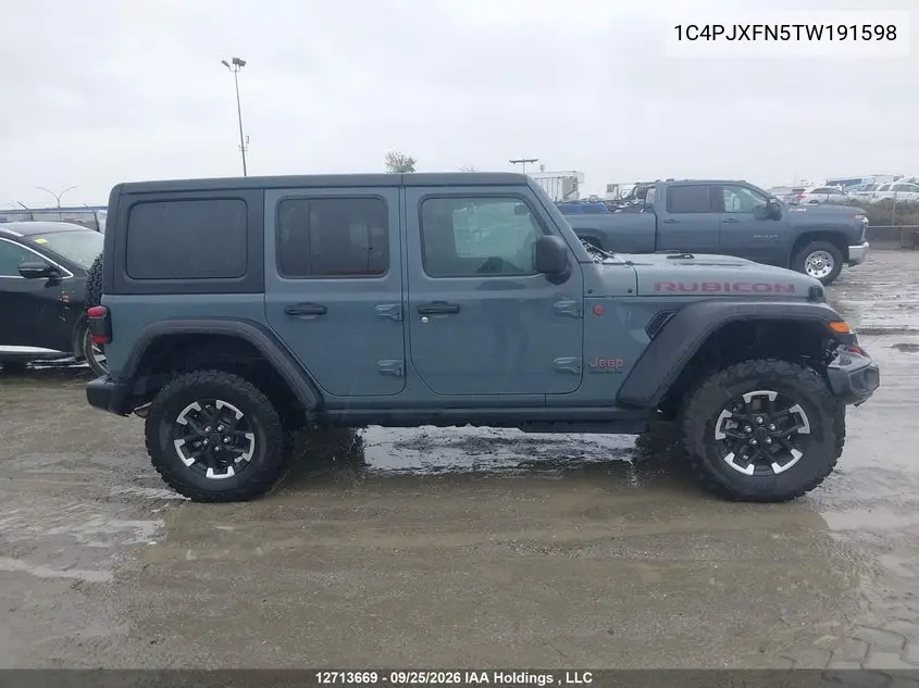 2026 JEEP WRANGLER VIN 1C4PJXFN5TW191598 — фото 14