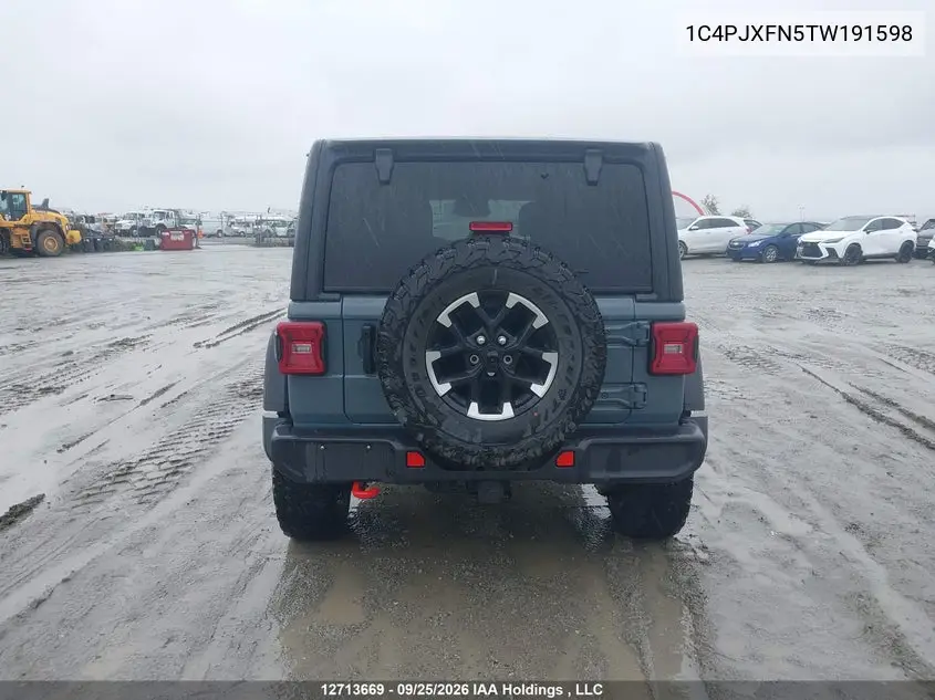 2026 JEEP WRANGLER VIN 1C4PJXFN5TW191598 — фото 17