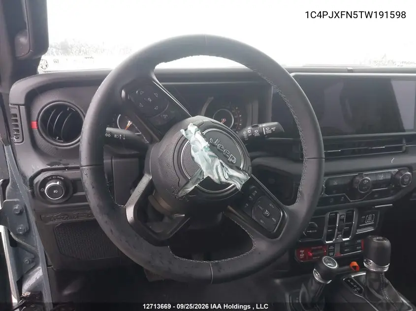 2026 JEEP WRANGLER VIN 1C4PJXFN5TW191598 — фото 20