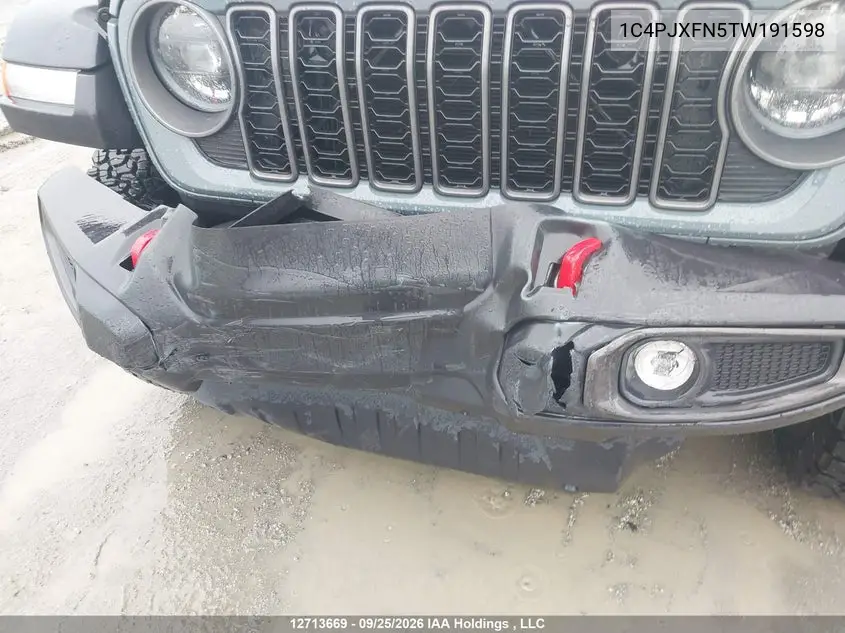 2026 JEEP WRANGLER VIN 1C4PJXFN5TW191598 — фото 6