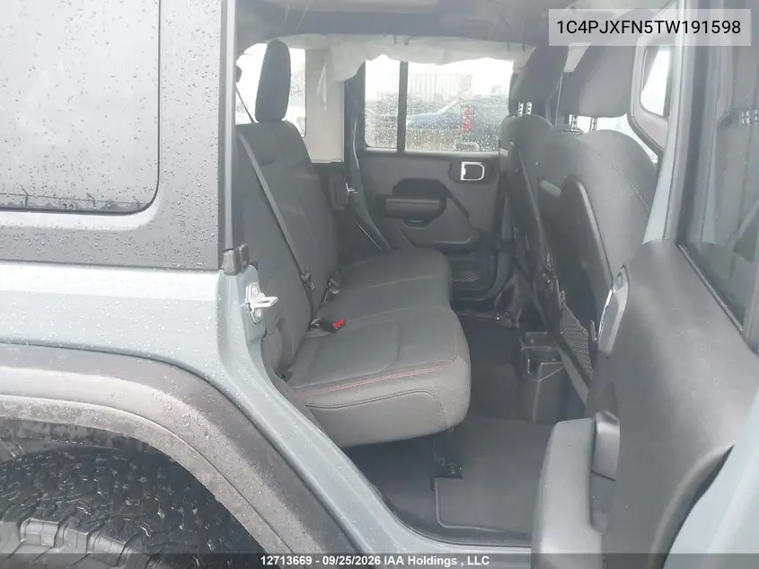 2026 JEEP WRANGLER VIN 1C4PJXFN5TW191598 — фото 8
