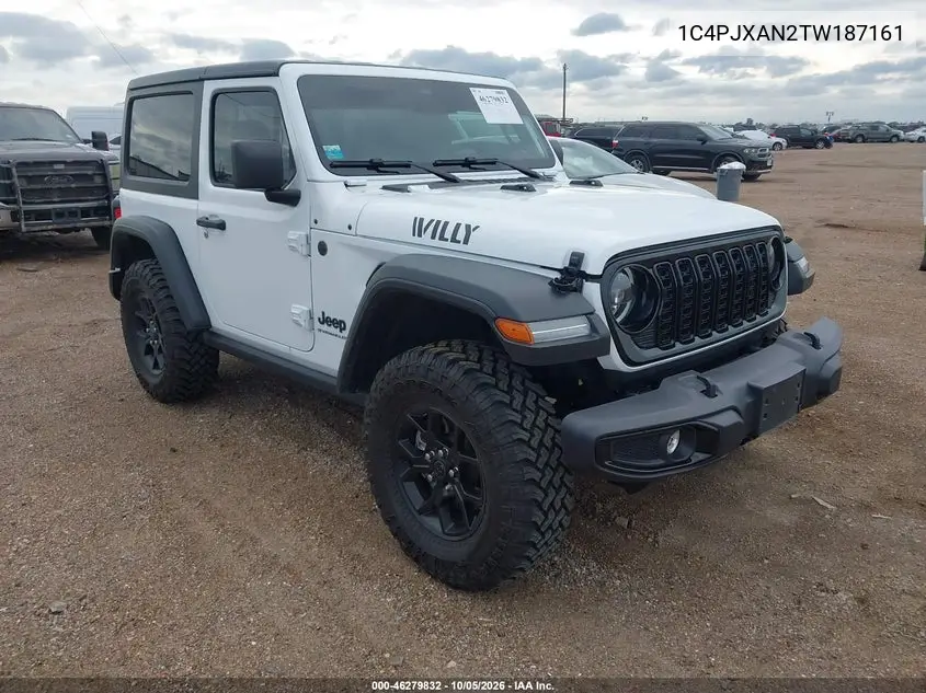 JEEP WRANGLER 2026, VIN 1C4PJXAN2TW187161