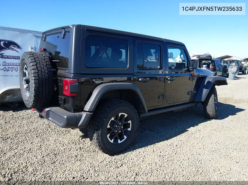 2026 JEEP WRANGLER VIN 1C4PJXFN5TW235633 — фото 4
