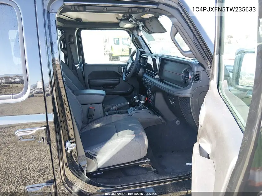 2026 JEEP WRANGLER VIN 1C4PJXFN5TW235633 — фото 5
