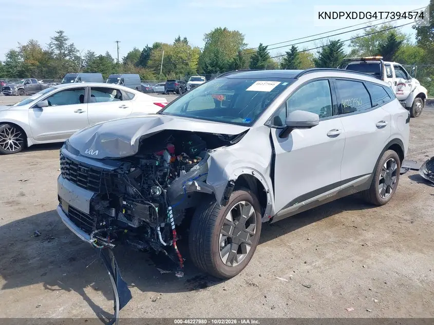 2026 KIA SPORTAGE VIN KNDPXDDG4T7394574 — фото 2