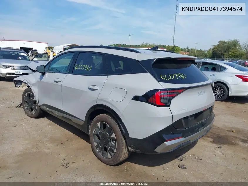2026 KIA SPORTAGE VIN KNDPXDDG4T7394574 — фото 3