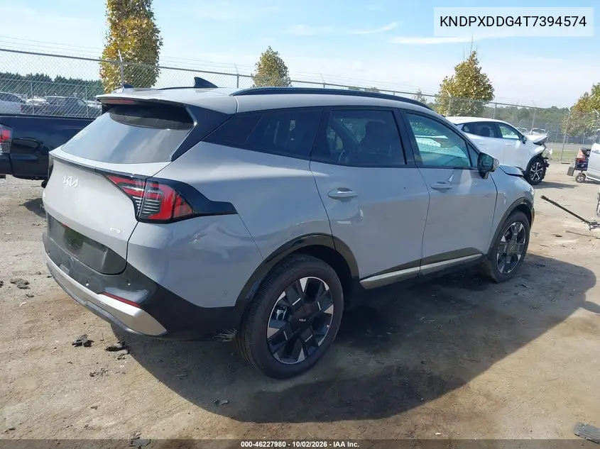 2026 KIA SPORTAGE VIN KNDPXDDG4T7394574 — фото 4