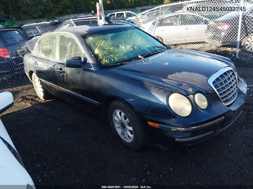 KIA AMANTI 2004, VIN KNALD124545032245
