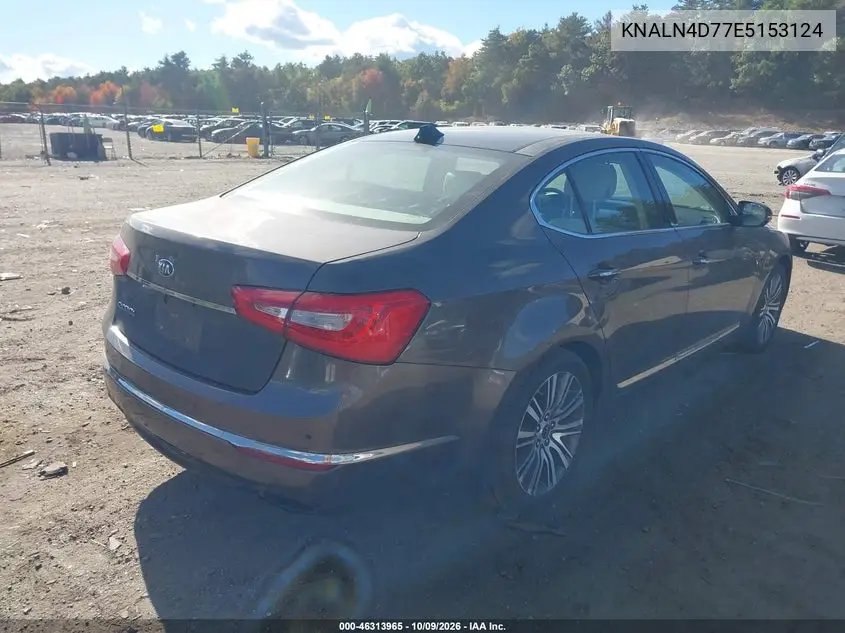 2014 KIA CADENZA VIN KNALN4D77E5153124 — фото 4