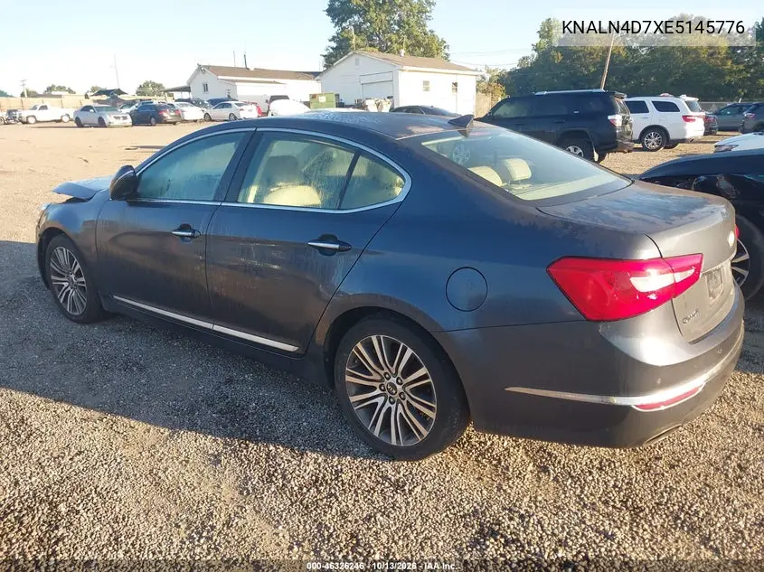 2014 KIA CADENZA VIN KNALN4D7XE5145776 — фото 3