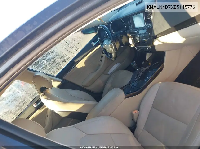 2014 KIA CADENZA VIN KNALN4D7XE5145776 — фото 5