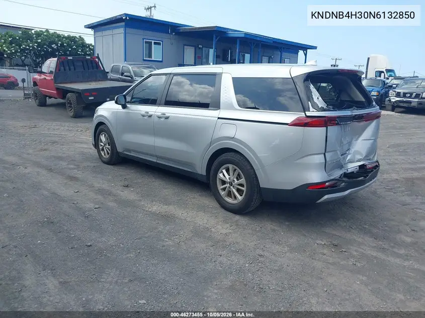 2022 KIA CARNIVAL VIN KNDNB4H30N6132850 — фото 3