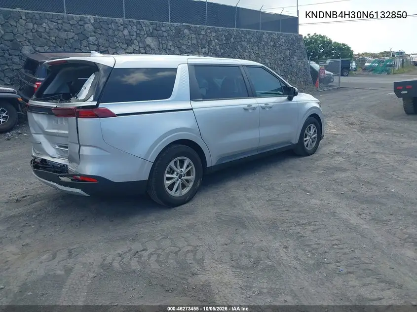 2022 KIA CARNIVAL VIN KNDNB4H30N6132850 — фото 4