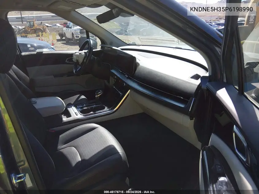 2023 KIA CARNIVAL VIN KNDNE5H35P6198990 — фото 5