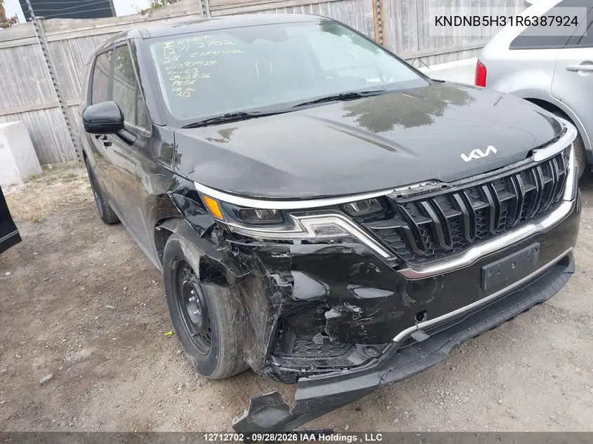 KIA CARNIVAL 2024, VIN KNDNB5H31R6387924