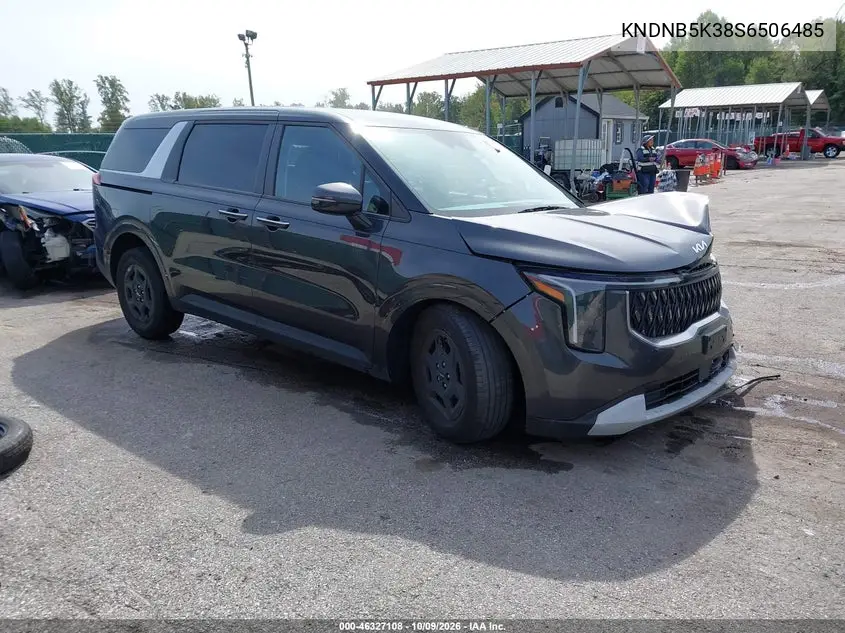 KIA CARNIVAL 2025, VIN KNDNB5K38S6506485