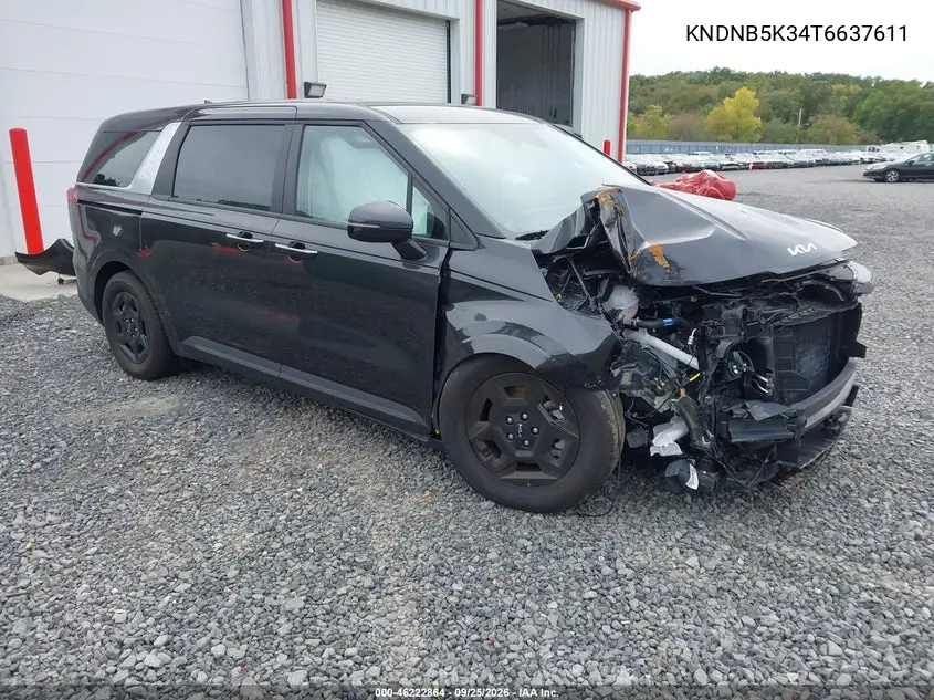 KIA CARNIVAL 2026, VIN KNDNB5K34T6637611