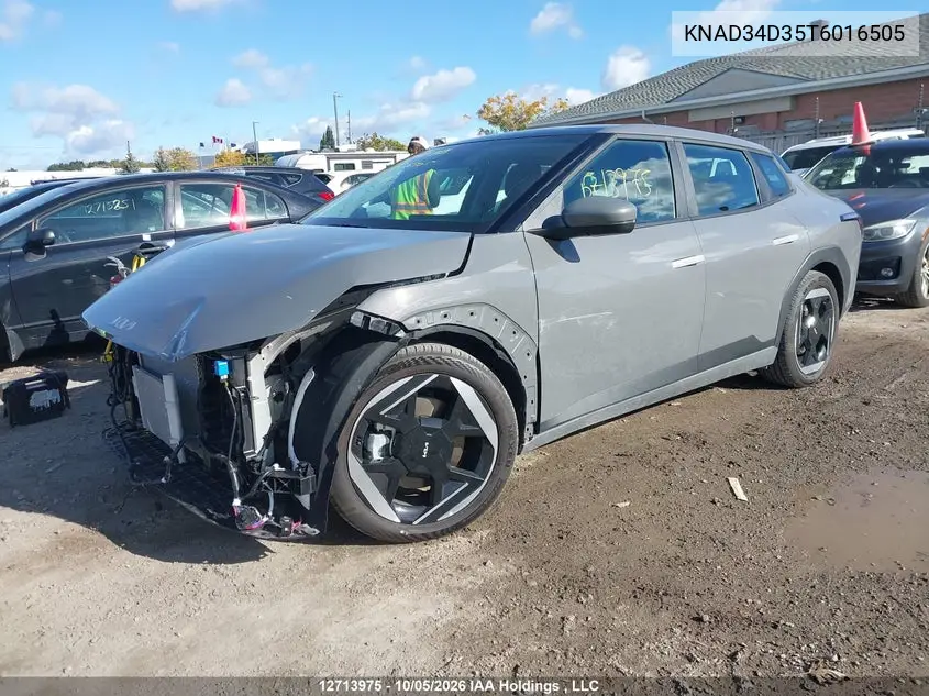 2026 KIA EV4 VIN KNAD34D35T6016505 — фото 2