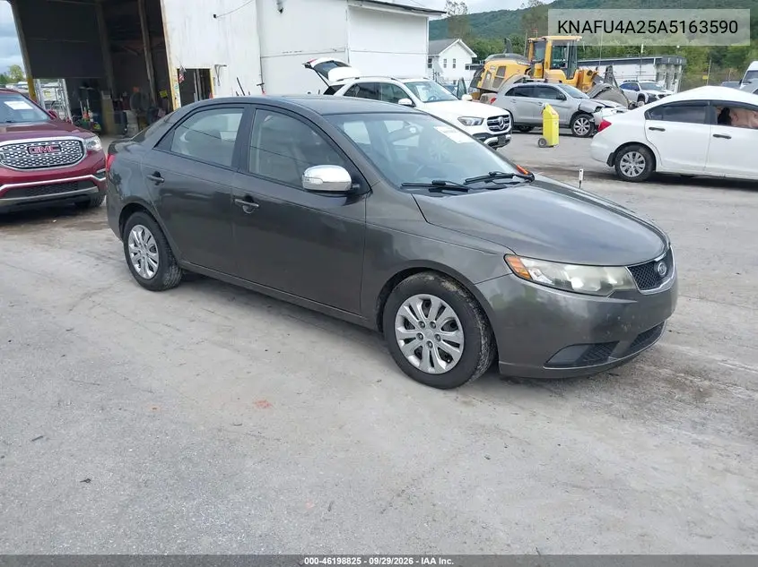 KIA FORTE 2010, VIN KNAFU4A25A5163590