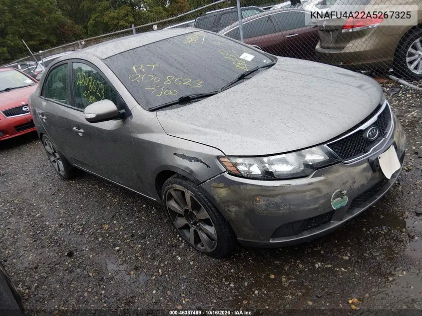 KIA FORTE 2010, VIN KNAFU4A22A5267325