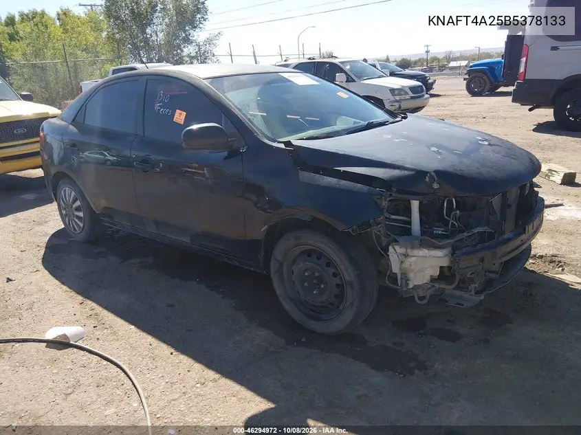 KIA FORTE 2011, VIN KNAFT4A25B5378133