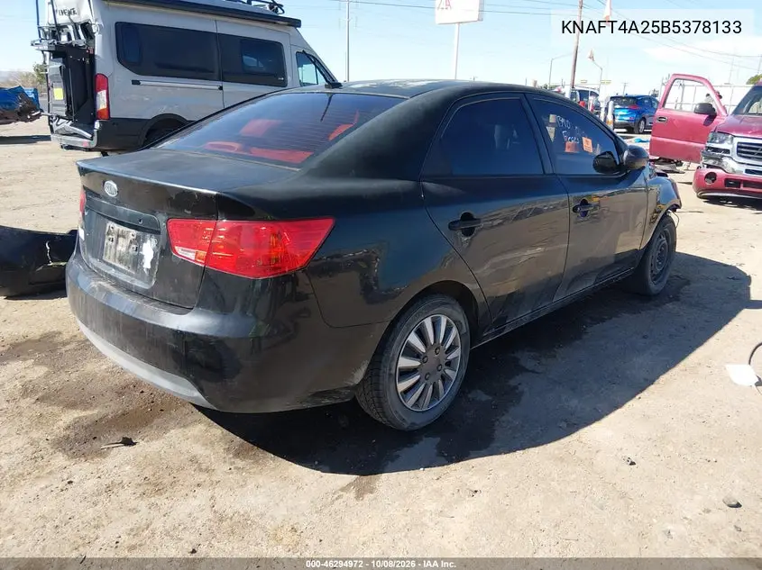 2011 KIA FORTE VIN KNAFT4A25B5378133 — фото 4