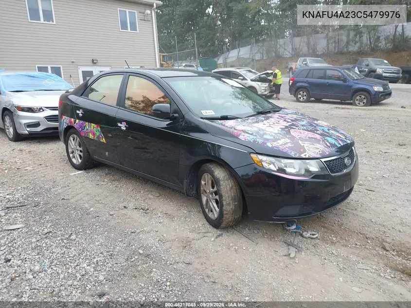 KIA FORTE 2012, VIN KNAFU4A23C5479976