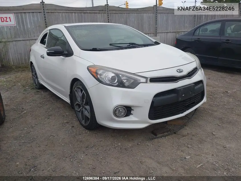 KIA FORTE 2014, VIN KNAFZ6A34E5228246