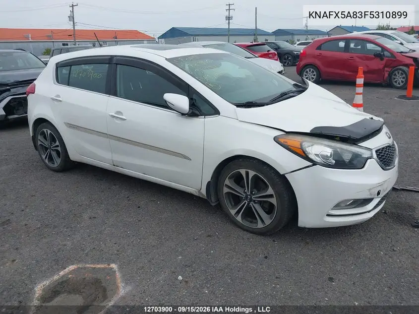 KIA FORTE 2015, VIN KNAFX5A83F5310899