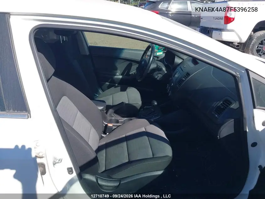 2015 KIA FORTE VIN KNAFX4A87F5396258 — фото 5