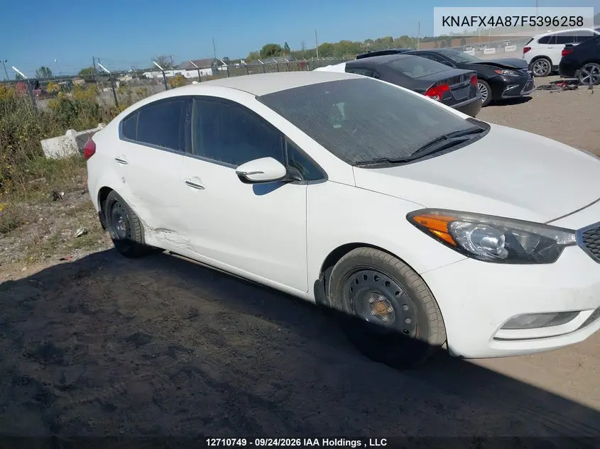 2015 KIA FORTE VIN KNAFX4A87F5396258 — фото 6
