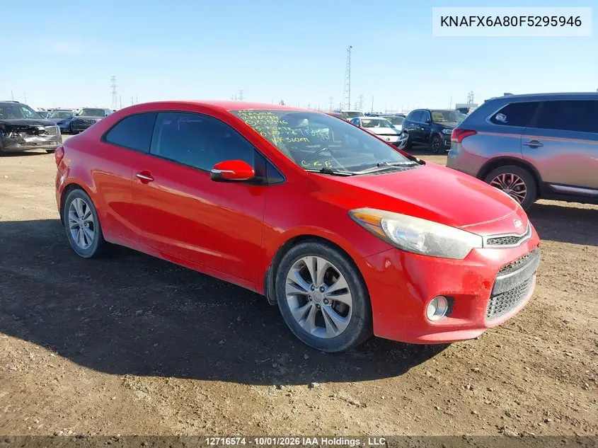 KIA FORTE 2015, VIN KNAFX6A80F5295946