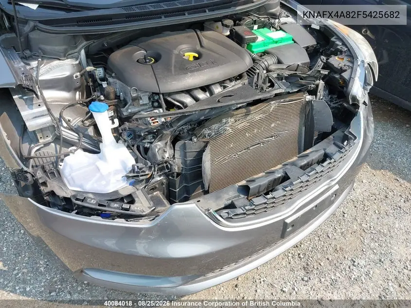2015 KIA FORTE VIN KNAFX4A82F5425682 — фото 12