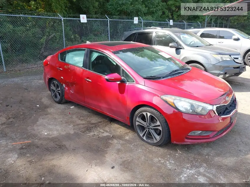KIA FORTE 2015, VIN KNAFZ4A82F5323244