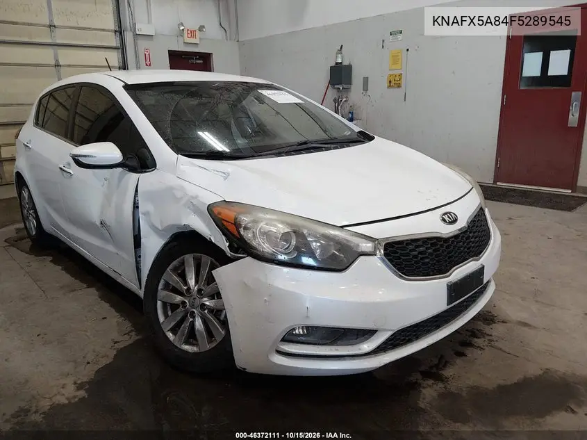 KIA FORTE 2015, VIN KNAFX5A84F5289545