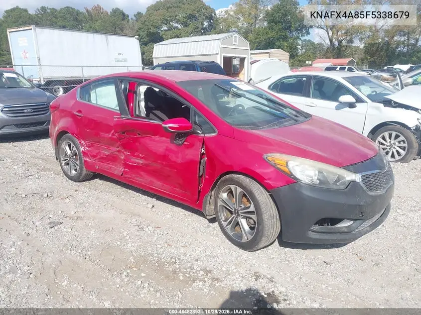 KIA FORTE 2015, VIN KNAFX4A85F5338679